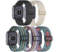 Wizvv 5 Stück Elastische Armband Kompatibel mit Xiaomi Redmi Watch 5 Active/Lite, 22mm Loop Dehnbare Ersatzband Armbänder für Xiaomi Redmi Watch 5 Active/Lite
