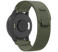 Wizvv Bracelet en Nylon Compatible avec Garmin Vivoactive 5/Forerunner 55, Bracelet de rechange en Nylon de 20 mm pour Sport Loop Montre pour Forerunner 165/Venu Sq/Venu Sq 2/2 Plus Femmes Hommes