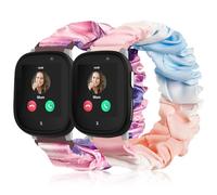 Wizvv Lot de 2 bracelets de rechange élastiques pour enfant compatibles avec Xplora X6 Play/Xplora X6 Pro, Nylon