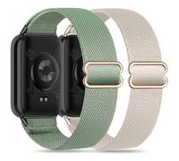 Wizvv Lot de 2 bracelets en nylon compatibles avec Xiaomi Mi Band 9 Pro/8 Pro/Redmi Watch 5/Watch 4, fermeture rapide, bracelet de rechange sport, pour homme et femme