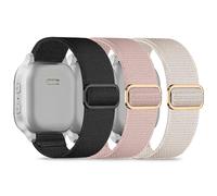 Wizvv Lot de 3 bracelets en nylon pour enfants compatibles avec Xplora X6, confortables, respirants et élastiques, bracelets de rechange pour Xplora X6 Play, pour filles et garçons, Nylon