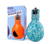 Wizzball Sifflet de sport à main | Design granuleux | Sifflet robuste et hygiénique pour les entraîneurs et les arbitres | Idéal pour les cours de sport et les matchs | Utilisation simple | Turquoise