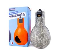 Wizzball Sifflet de sport à main | Design granuleux | Sifflet robuste et hygiénique pour les entraîneurs et les arbitres | Idéal pour les cours de sport et les matchs | Utilisation simple | Gris