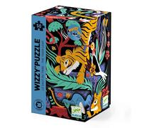 Wizzy Puzzle Le Saut Du Tigre 50 Pièces Multicolore TU