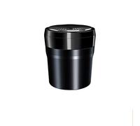 WJBBJW pour Mercedes Benz AMG GLC SUV Voiture, Cendrier de Voiture Détachable Cendrier Compact sans Fumée, avec Poubelle de Voiture à Lumière LED,D Black-1