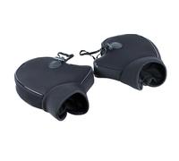 WJDMB 2 Pièces Manchon Moto pour Piaggio MP3 500, Rainproof Epais Etanche Warmer Anti-Froid Manchon Scooter Thick Intérieure Peluche
