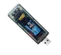 WJDXBNS NMMiner ESP32 Chane USB 265 /S Crypto Miner BTC Solo Lottery Miner Ampremtre Testeur USB A vers Type C