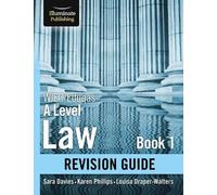 Wjec/Eduqas Law For A Level Book 1 Revision Guide