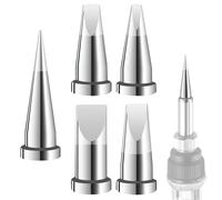 Wjelet 5 pièces LT Pointes de soudure de rechange, Pointes de soudage pour Weller WP80 WSP80 WSD81 WS81 WD1000 WD2000 W13338 WSF81D8 WS81D5, Manche de soudure LTS LTA LTB LTC LTD