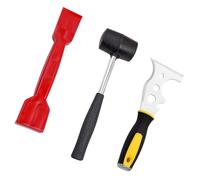 Wjelet Ensemble d'outils de vitrage 13 en 1 avec maillet en caoutchouc et outil de retrait de garniture de fenêtre, parfait pour les fenêtres à double vitrage