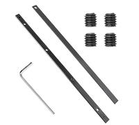 Wjelet Kit de connecteurs de rail pour Makita P45777 SP6000, compatible avec Festool, Bosch, connecteur de barre de guidage pour coupes longues, accessoires de rail de rideau