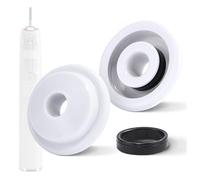 Wjelet Lot de 2 joints d'étanchéité étanches en caoutchouc compatibles avec Philips Sonicare HX9340/HX993L/HX99XX