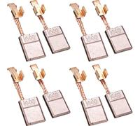 Wjelet Lot de 4 balais de charbon CB440 pour outils électriques Makita DHP458 DTD146 DTD152 195021-6 194427-5 194159-4