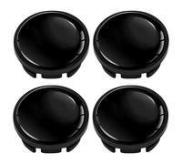 Wjelet Lot de 4 cache-moyeux - 65 mm - Pour VW - 3B7601171 / 6U7 601 171 - Noir - CV 0