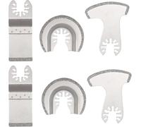 Wjelet Lot de 6 outils multifonctions diamantés pour enlever les joints compatibles avec DeWalt Makita Einhell Dremel