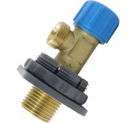 Wjelet Réservoir de chasse d'eau encastré - Vanne d'arrêt WC - 3/8" - En laiton - Compatible avec le réservoir de chasse Geberit 240.269.00.1 - Pièce de rechange pour installation de toilettes, salle