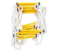 WJFLUCK Échelle de Corde, échelle d'incendie de Balcon d'urgence 3M-20M de Hauteur de sécurité, échelle Polyvalente pour échelles de Corde d'urgence, échelle de Sauvetage d'échelle de Corde pour ba