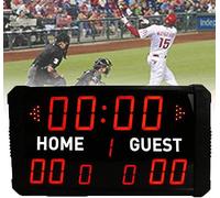 WJFLUCK Tableau d'affichage de Basket-Ball et minuterie de 24 Secondes, Tableaux d'affichage numériques électroniques Portables, Tableau d'affichage électronique de ping-Pong, Tableau d'affichage él