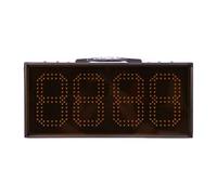 WJFLUCK Tableau de Bord électronique numérique Tableau de Score électrique à LED pour Le Volley-Ball de Football, Tableau de Bord électronique Portable alimenté par Batterie, Compte à rebours et SCO