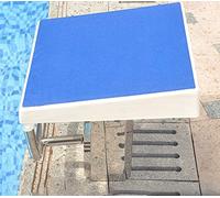 WJFTODAY Plateforme de plongée Professionnelle en Acier Inoxydable, Plateforme de plongéee Standard pour compétition de Natation, Plateforme de Saut Robuste pour Piscine, capacité de Charge de 440 LB