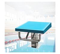 WJFTODAY Plateforme de Plongeon pour Piscine, Plateforme de compétition Standard, Charge ale : 100 kg, Planche de Saut pour Piscine intérieure et extérieure, avec Base en Acier Inoxydable pour stades