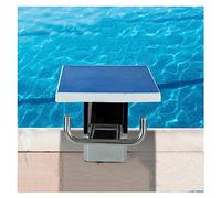 WJFTODAY Plongeoir de Piscine Standard, Plateforme de plongée Robuste pour stades d'entraobuste pour stades d'entraînement de compétition, Surface antidérapante inclinée à 15°. Plongeoirs pour stades