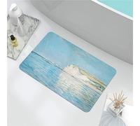 WJFTODAY Tapis de Bain de Salle de Bain 100 x 160 cm, antidérapant, Lavable, Super Absorbant, à séchage Rapide, Tapis de Bain pour Tapis de Douche, Tapis de Baignoire, Chambre, Cuisine, Toilettes, ta