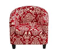 WJHDWYD Housse de Fauteuil Chesterfield Extensible Housse de Chaise Club 2 pièces Housses de Fauteuil Cocktail Housses de siège de Chaise Tullsta(Sherlock)