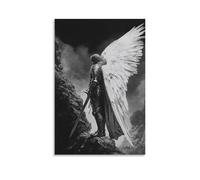 WJHJZQYY A Knight Watches His Shadow Disappear before Dawn, Replaced by The Wings of Unseen Angels Poster mural décoratif moderne à suspendre 40 x 60 cm