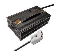 WJIANY Chargeur de Batterie pour Chariot Élévateur 12V/24V/36V/48V/60V/72V Chargeur 50A avec Charge d'entretien Trickle Charging pour Chariots Élévateurs, Transpalettes et Autolaveuses,72v 10a