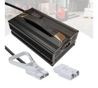 WJIANY Chargeur de Batterie pour Chariot Élévateur 12V 40A, 24V 30A, 36V 25A, 48V 20A, 60V 12A, 72V 10A Chargeurs Haute Puissance avec Connecteur Anderson 50A,48v 20a