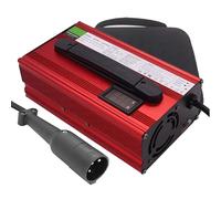 WJIANY Chargeur de Voiturette de Golf 15 A 48 V Club Car Chargeur de Batterie de Voiturette de Golf avec Charge d'entretien Prise Ronde à 3 Broches pour Charge de Batterie Plomb Acide 48 V,B