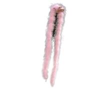 WJIAYAO Boas à plumes Boa en plumes for écharpe, vêtements, décor, châle, Costume artisanal, robe de mariée, accessoires Plume(Color 7)