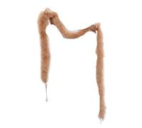 WJIAYAO Boas à plumes Marabout dinde Plume Boa garniture 50g écharpe Costume arbre décor châle moelleux bricolage artisanat robe de mariée accessoires(22 Camel)