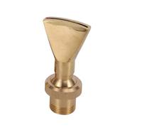 WJIAYAO Buses de Fontaine Buse de Fontaine en Laiton Forme d'éventail, Filetage 1/2", 3/4", 1", 2", tête Piscine Jardin, Jet d'eau Queue(1I2 inch Male)