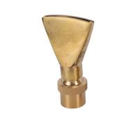 WJIAYAO Buses de Fontaine Buse de Fontaine en Laiton Forme d'éventail, Filetage 1/2", 3/4", 1", 2", tête Piscine Jardin, Jet d'eau Queue(1 inch Female)