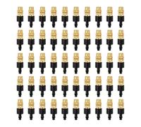 WJIAYAO Buses de Fontaine Système de Refroidissement par brumisation extérieur, 10 à 200 pièces, Buses d'arrosage réglables for Jardin(100pcs Color 1)