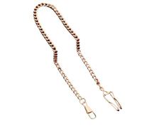 WJIAYAO chaîne de Montres de Poche Chaînes de Montre en Acier Inoxydable argenté, Accessoires Classiques for Homme, for Montres Poche(Rose Chain-B)