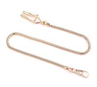 WJIAYAO chaîne de Montres de Poche Chaînes Serpent rétro for Montre de Poche Ancienne(Rose Gold)