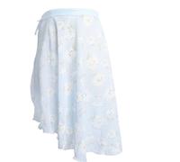 WJIAYAO Jupette Danse Classique Femme Jupes de Ballet Longues en Mousseline de Soie for Adultes, Robe de Ballet Douce for Femmes, Costumes de Danse de Ballet(Style 3-Blue)