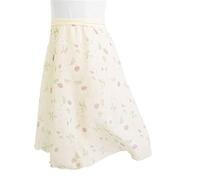WJIAYAO Jupette Danse Classique Femme Jupes de Ballet Longues en Mousseline de Soie for Adultes, Robe de Ballet Douce for Femmes, Costumes de Danse de Ballet(Style 3-Yellow)