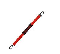 WJIAYAO Sangle Porte Ski Sangles de Transport for Chaussures Ski, Sangles for Snowboard, Outil Serrage for Boucles, Outils multifonctionnels(Red)