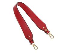 WJIAYAO Sangle Sac bandouliere Sangle de Sac en Cuir PU, Ceinture de Sac à bandoulière Large réglable for Femmes, bandoulière for Sac à bandoulière, Accessoires de Sac(Red)