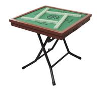 WJIAYAO Table de Mahjong Pliante Mahjong Table Household Folding Chess and Card Hand Rubbing Simple Manual Square Small(Color7)
