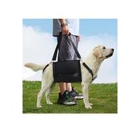 WJJKJH Fauteuil Roulant Chien, Adjustable Dog Lift Harness Dog Sling Portable Dog Sling for Back Legs Dog Lift Harness for Large Dogs Soft Lift Support(Nero,X-Large)