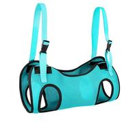 WJJKJH Fauteuil Roulant Chien, Harnais De Soutien À La Mobilité for Chien - Aide Les Chiens Âgés/blessés À Monter Les Escaliers/se Tenir Debout, Sangle en Maille Confortable avec(Blue-B,Large)