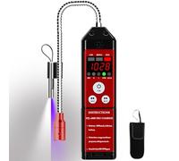 WJL-6000PRO Combiné détecteur de fuite de réfrigérant, combiné fréon et gaz combustible détecteur de fuite avec alarme forte, batterie rechargeable 1800 mAh, PPM LEL% Diaplay pour R134A R410A Propane