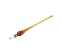 WJLYDM 1 stylo plume fait main for calligraphie, signature, écriture, peinture, remplissage d'encre, trempage dans du verre(Color-03)