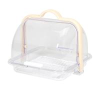 WJLYDM Boîte à pain, boîte de rangement for bouteille lait et café, boîtes scellées portables for bol, égouttoir vaisselle, fournitures en plastique