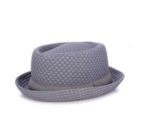 WJLYDM Chapeau De Jazz en Respirante, Plat À Visière, Paille, Plage, Casquette Rétro, Pliable, Soleil, Décontracté(Color 04)